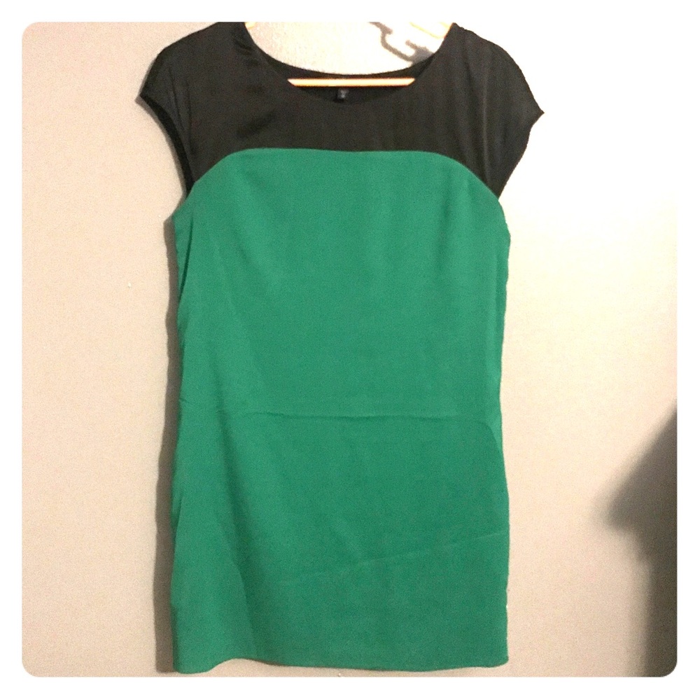 Express color block dress
